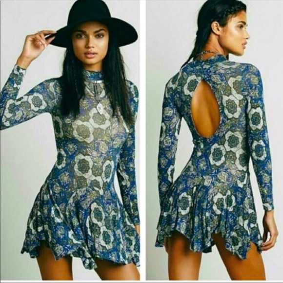 Free People Dresses & Skirts - ✔️SOLD NWOT Free People Annabelle Printed Tunic